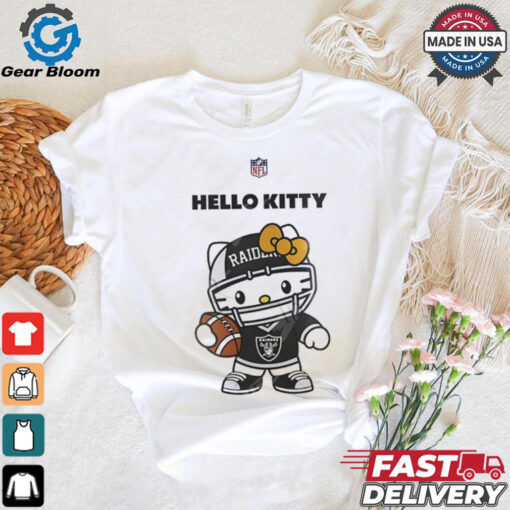 Las Vegas Raiders NFL Hello Kitty 2024 shirt