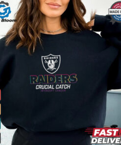 Las Vegas Raiders Nike Black 2024 NFL Crucial Catch T Shirt