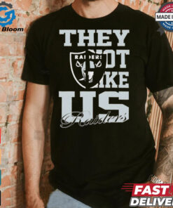 Las Vegas Raiders they not like us shirt