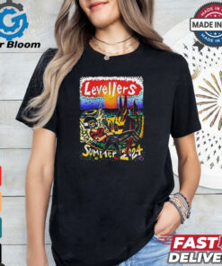 Levellers Summer 2024 Tour Dates t shirt