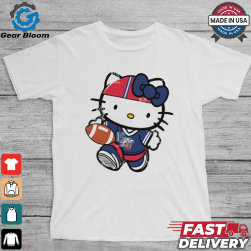 Liberty Flames Cute Hello Kitty Football shirt