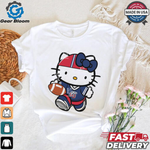 Liberty Flames Cute Hello Kitty Football shirt