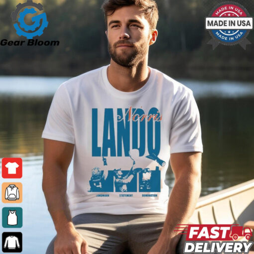 Lilisdsigns Lando Norris Landmark Statement Domination Shirt