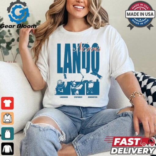 Lilisdsigns Lando Norris Landmark Statement Domination Shirt