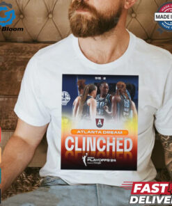 Limited Atlanta dream clinch the final playoff spot in the 2024 wnba playoffs shirt