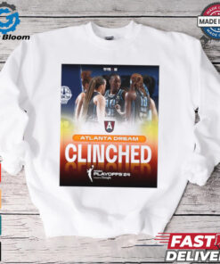 Limited Atlanta dream clinch the final playoff spot in the 2024 wnba playoffs shirt