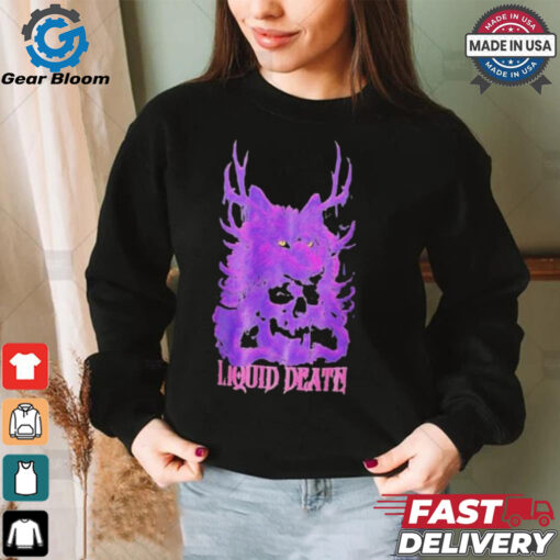 Liquid Death Death Wolf T shirt