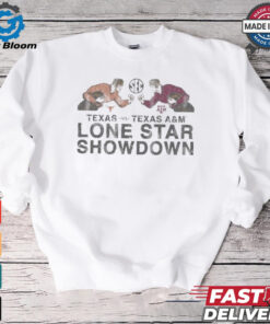 Lone Star Showdown SEC Texas Longhorns vs. Texas A&M Aggies vintage t shirt