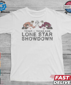 Lone Star Showdown SEC Texas Longhorns vs. Texas A&M Aggies vintage t shirt