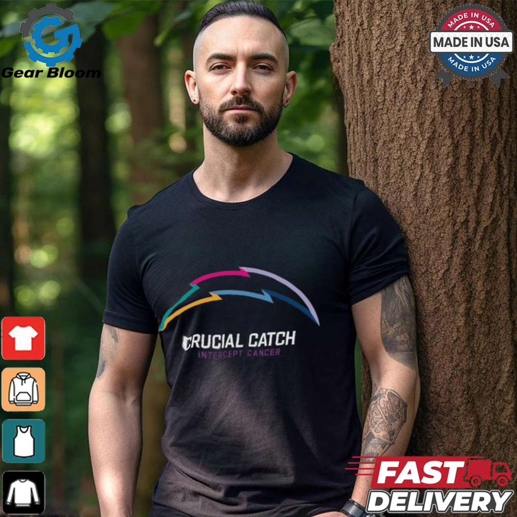 Los Angeles Chargers Nike Black 2024 NFL Crucial Catch T Shirt Los Angeles Chargers Nike Black 2024 NFL Crucial Catch T Shirt