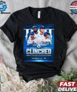 Los Angeles Dodgers 2024 Clinched Postseason T Shirt