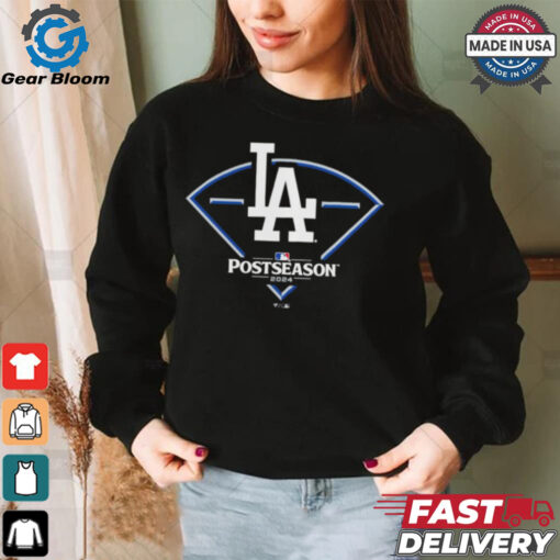 Los Angeles Dodgers 2024 MLB Postseason Around The Horn T Shirt