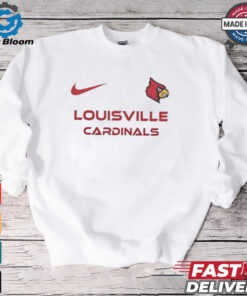 Louisville Cardinals Go Cardinals Nike logo shirt