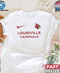 Louisville Cardinals Go Cardinals Nike logo shirt