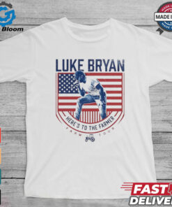 Luke Bryan here’s to the farmer farmer tour shirt