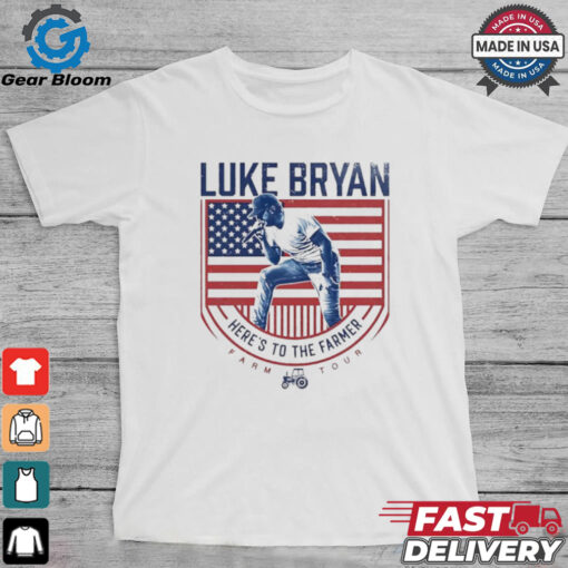 Luke Bryan here’s to the farmer farmer tour shirt