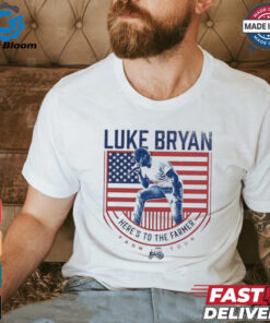 Luke Bryan here’s to the farmer farmer tour shirt