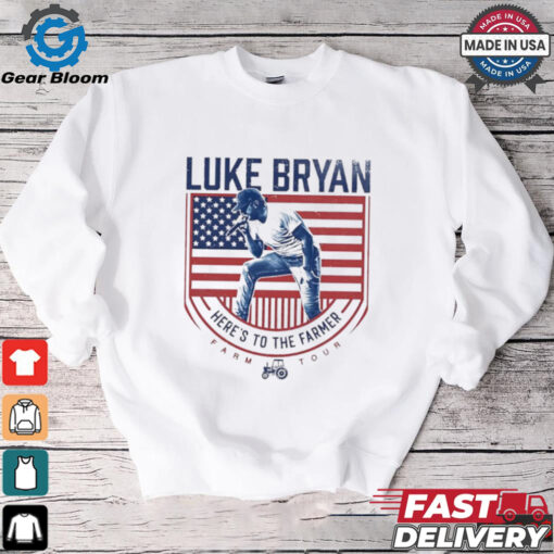 Luke Bryan here’s to the farmer farmer tour shirt