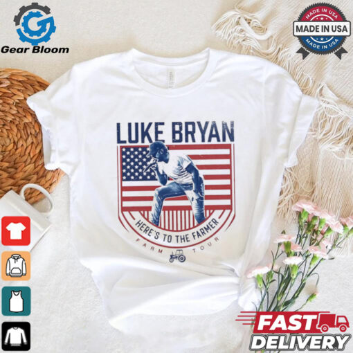 Luke Bryan here’s to the farmer farmer tour shirt