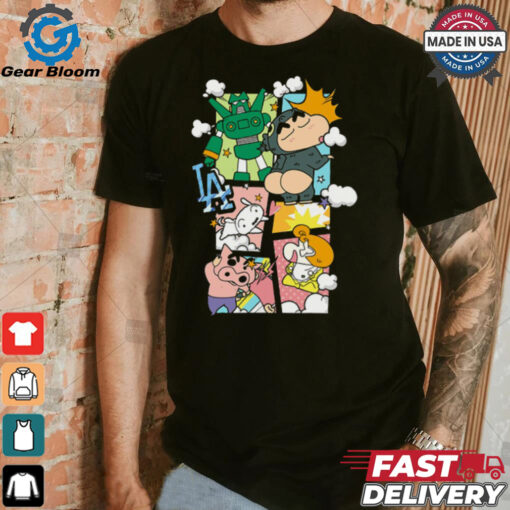 MLB Anime Shin Funny LA T Shirt