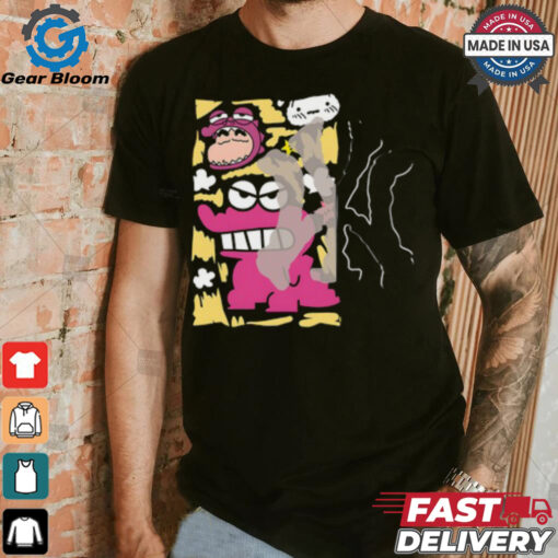 MLB Anime Shin PInk NewYork T Shirt