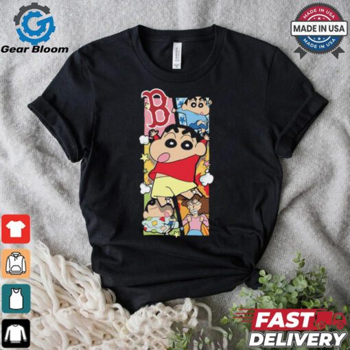 MLB Anime Shine Cute Boston T Shirt