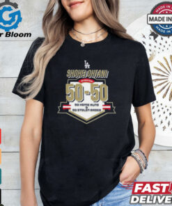 MLB Los Angeles Shohei Ohtani 2024 Regular Season 50 Home Runs And 50 Stolen Bases t shirt