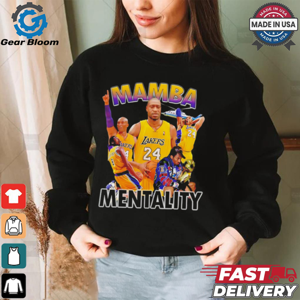 Mamba Mentality George Floyd Kobe Bryant shirt Mamba Mentality George Floyd Kobe Bryant shirt