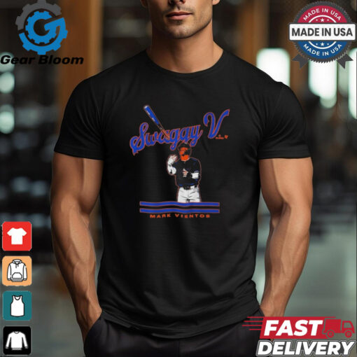 Mark Vientos Swaggy V New York Mets T Shirts
