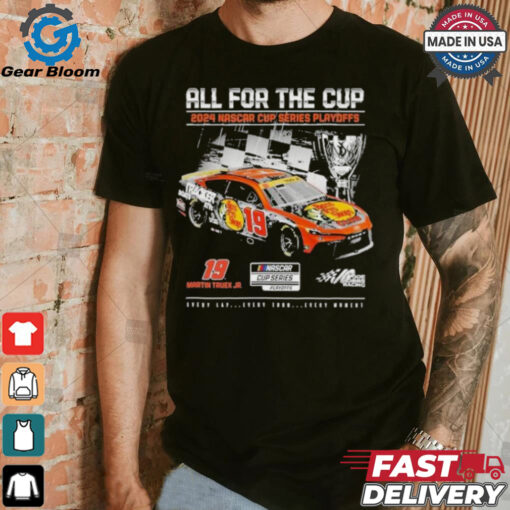 Martin Truex Jr Joe Gibbs Racing Team Collection 2024 Nascar Cup Series Playoffs Bass Pro Shops T shirt