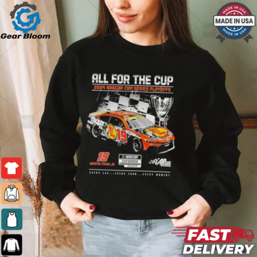 Martin Truex Jr Joe Gibbs Racing Team Collection 2024 Nascar Cup Series Playoffs Bass Pro Shops T shirt