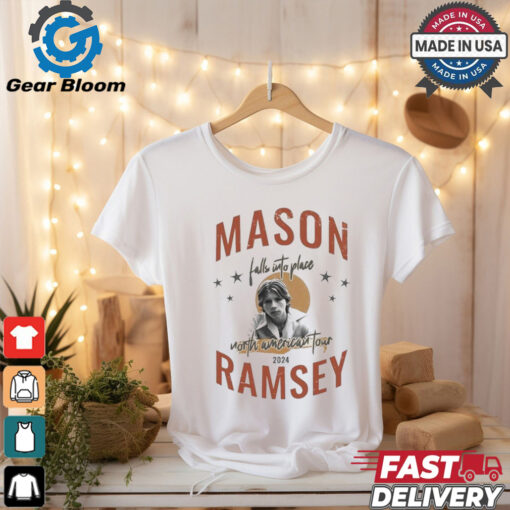 Mason Ramsey Falls Into Place Worth American Tour 2024 Photo T shirts