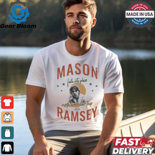 Mason Ramsey Falls Into Place Worth American Tour 2024 Photo T shirts