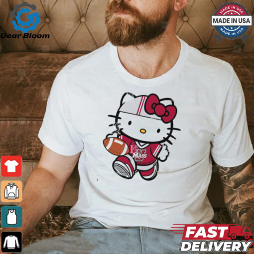 Massachusetts Minutemen Cute Hello Kitty Football shirt