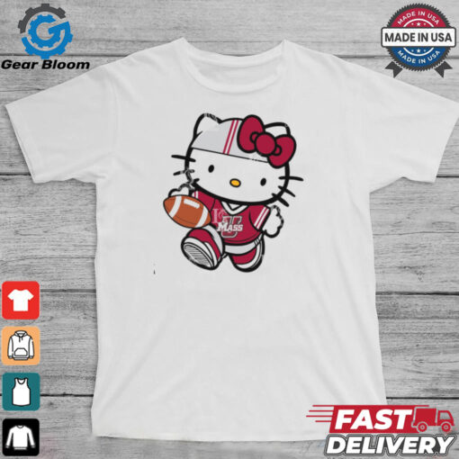 Massachusetts Minutemen Cute Hello Kitty Football shirt