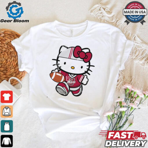 Massachusetts Minutemen Cute Hello Kitty Football shirt