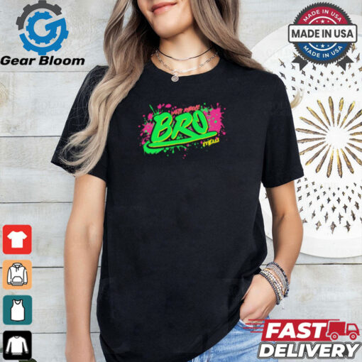 Matt Riddle Bro Splatter MLW t shirt