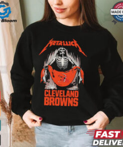 Metallica X Cleveland Browns NFL shirt