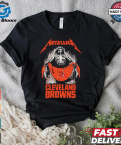 Metallica X Cleveland Browns NFL shirt