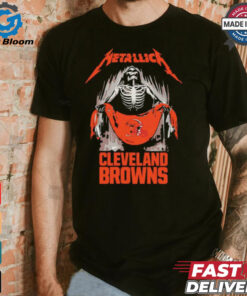 Metallica X Cleveland Browns NFL shirt