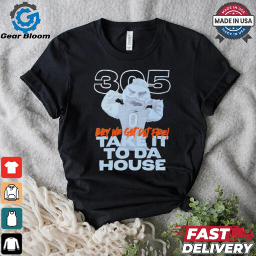 Miami Hurricanes take it to da house shirt