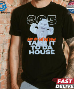 Miami Hurricanes take it to da house shirt