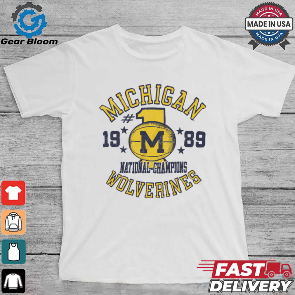 Michigan Vintage Basketball 1989 National Champions Shirt Michigan Vintage Basketball 1989 National Champions Shirt