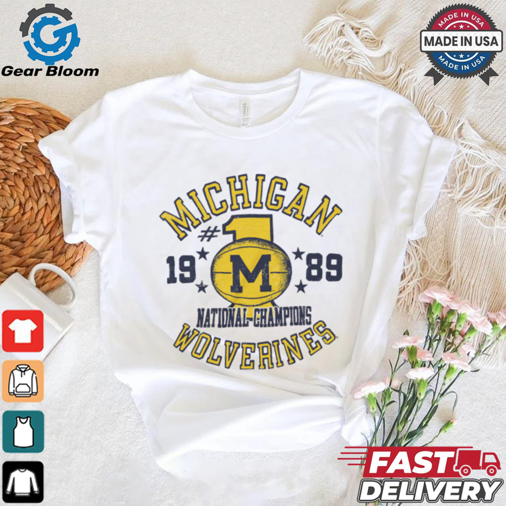 Michigan Vintage Basketball 1989 National Champions Shirt Michigan Vintage Basketball 1989 National Champions Shirt