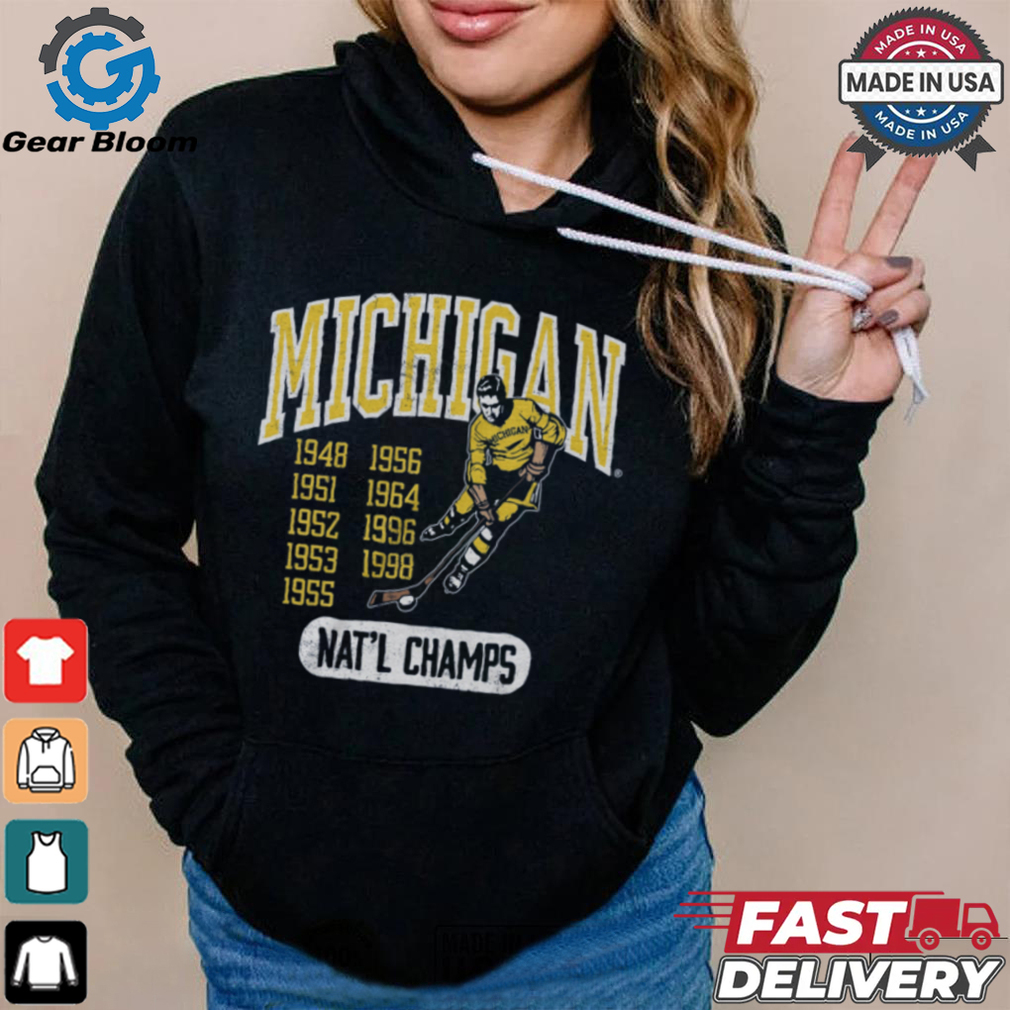 Michigan Vintage Hockey Champions Shirt Michigan Vintage Hockey Champions Shirt