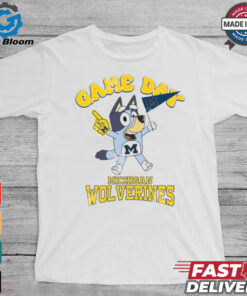 Michigan Wolverines Bluey Game Day shirt