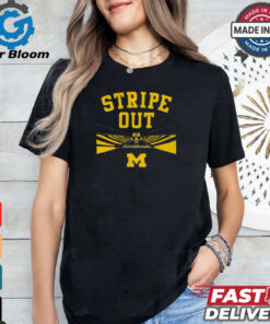 Michigan Wolverines Football Big House Stripe Out t shirt