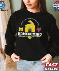Michigan Wolverines Valiant Blue 2024 Homecoming Gameday Shirt