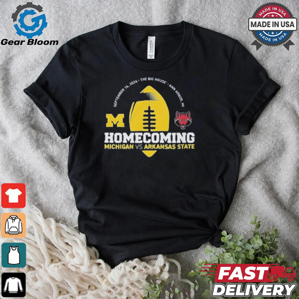 Michigan Wolverines Valiant Blue 2024 Homecoming Gameday Shirt Michigan Wolverines Valiant Blue 2024 Homecoming Gameday Shirt