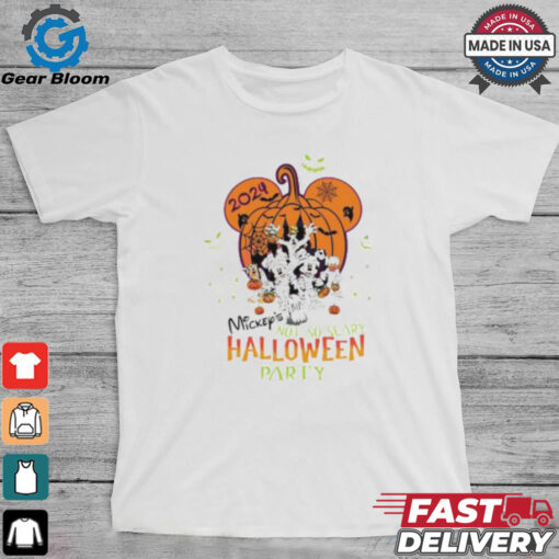 Mickey Not So Scary Halloween Party 2024 shirt